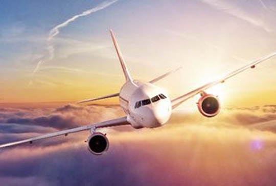 Transporte aéreo eficiente e seguro